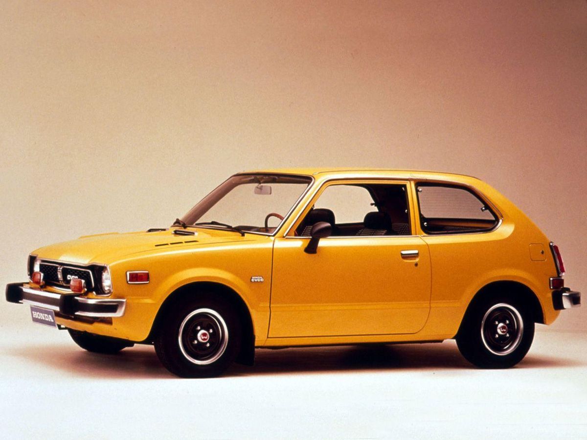 Хонда Цивик 1972. Кузов, экстерьер. Мини 3 двери, 1 поколение