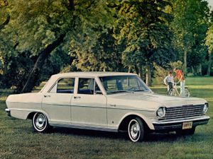 Chevrolet Nova 1961. Carrosserie, extérieur. Berline, 1 génération