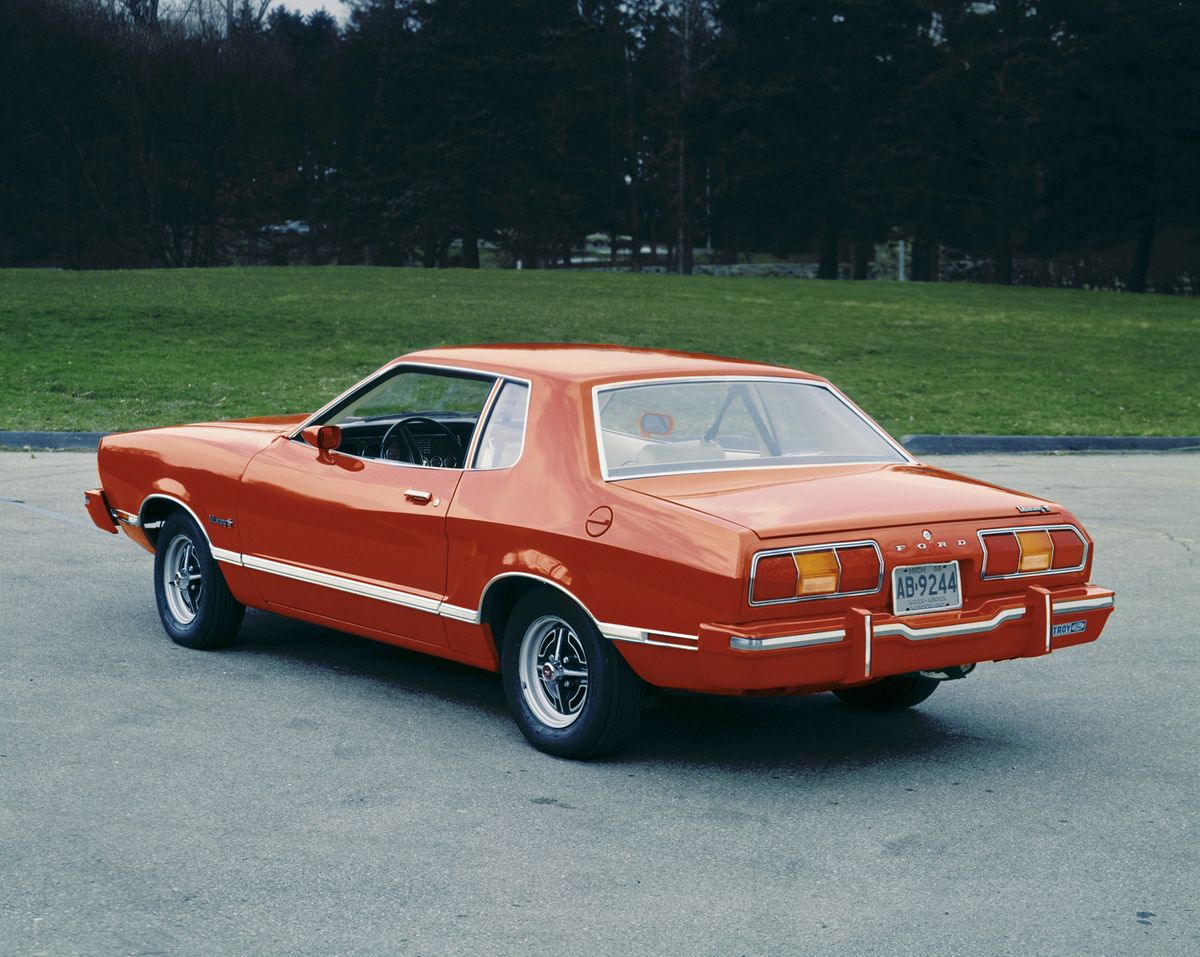 Форд Мустанг 1974. Кузов, экстерьер. Купе, 2 поколение