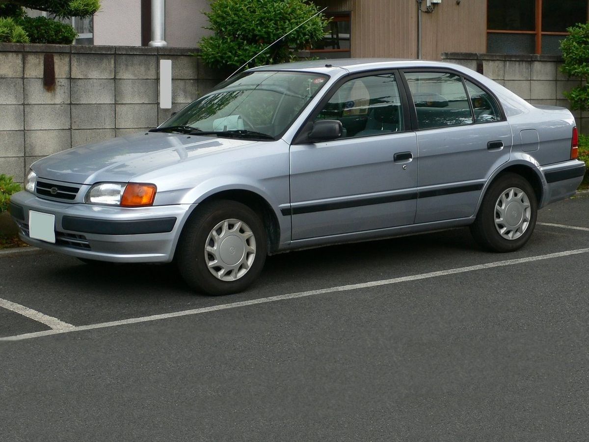 Тойота Корса 1994. Кузов, экстерьер. Седан, 5 поколение