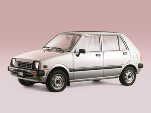 Daihatsu Cuore 1980. Bodywork, Exterior. Mini 5-doors, 1 generation