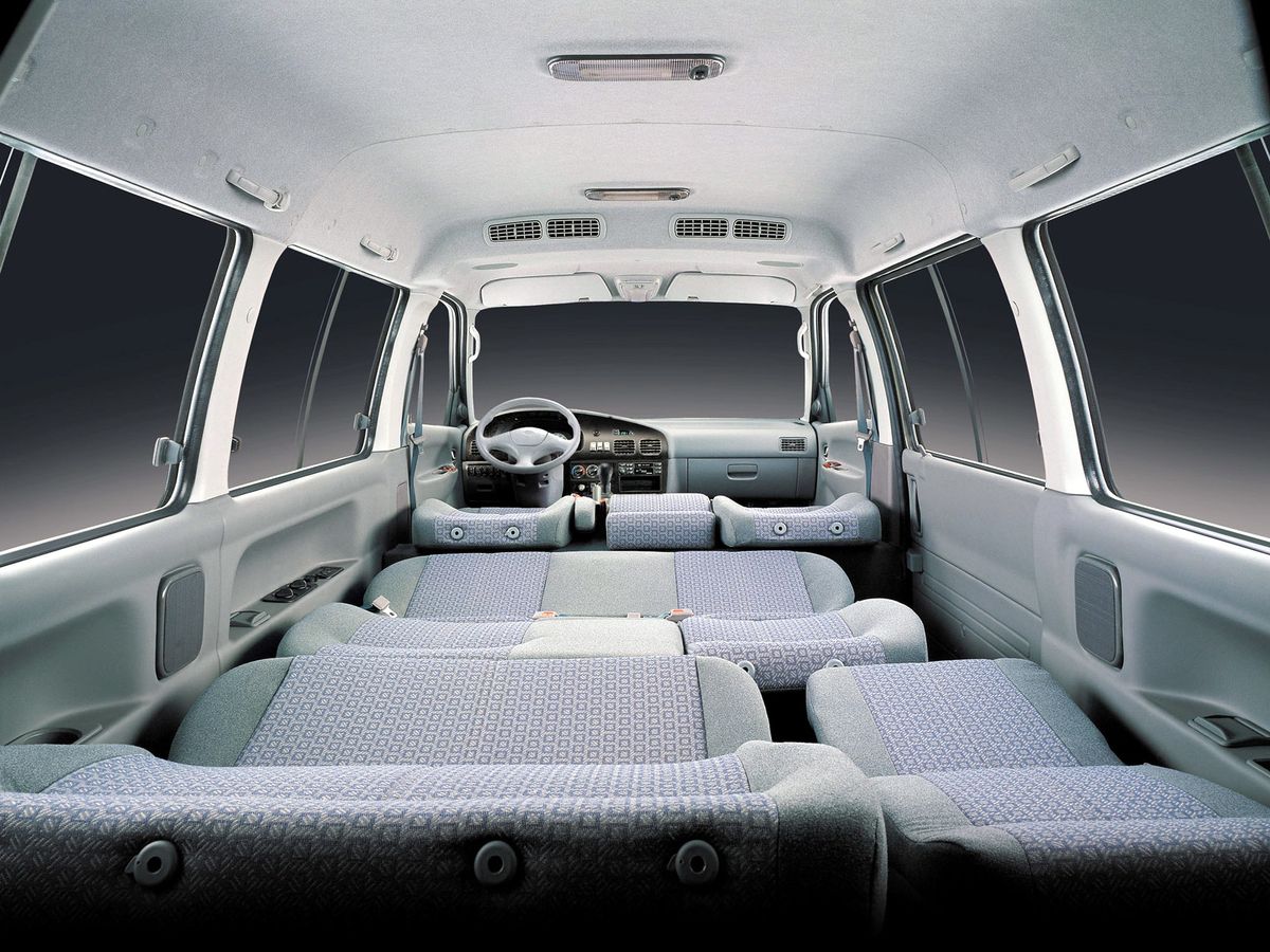 Kia Pregio 2003. Interior. Minivan, 1 generation, restyling