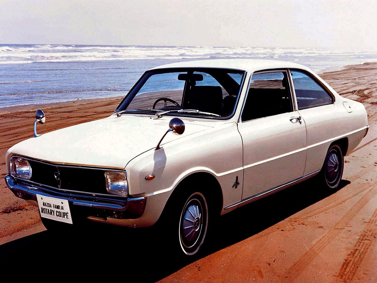 Mazda Familia 1967. Bodywork, Exterior. Coupe, 2 generation