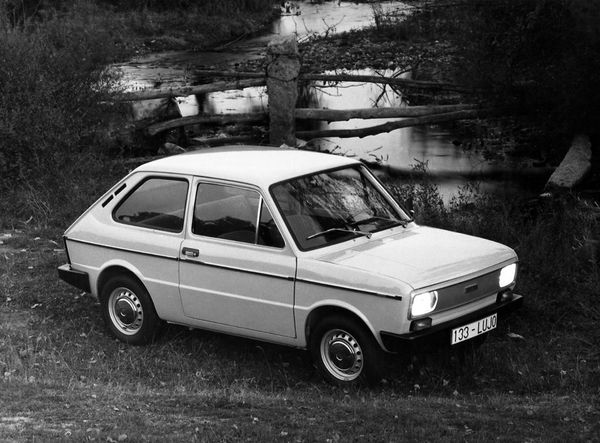 SEAT 133 1974. Carrosserie, extérieur. Mini 3-portes, 1 génération