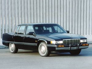 Cadillac Fleetwood 1984. Carrosserie, extérieur. Berline, 2 génération
