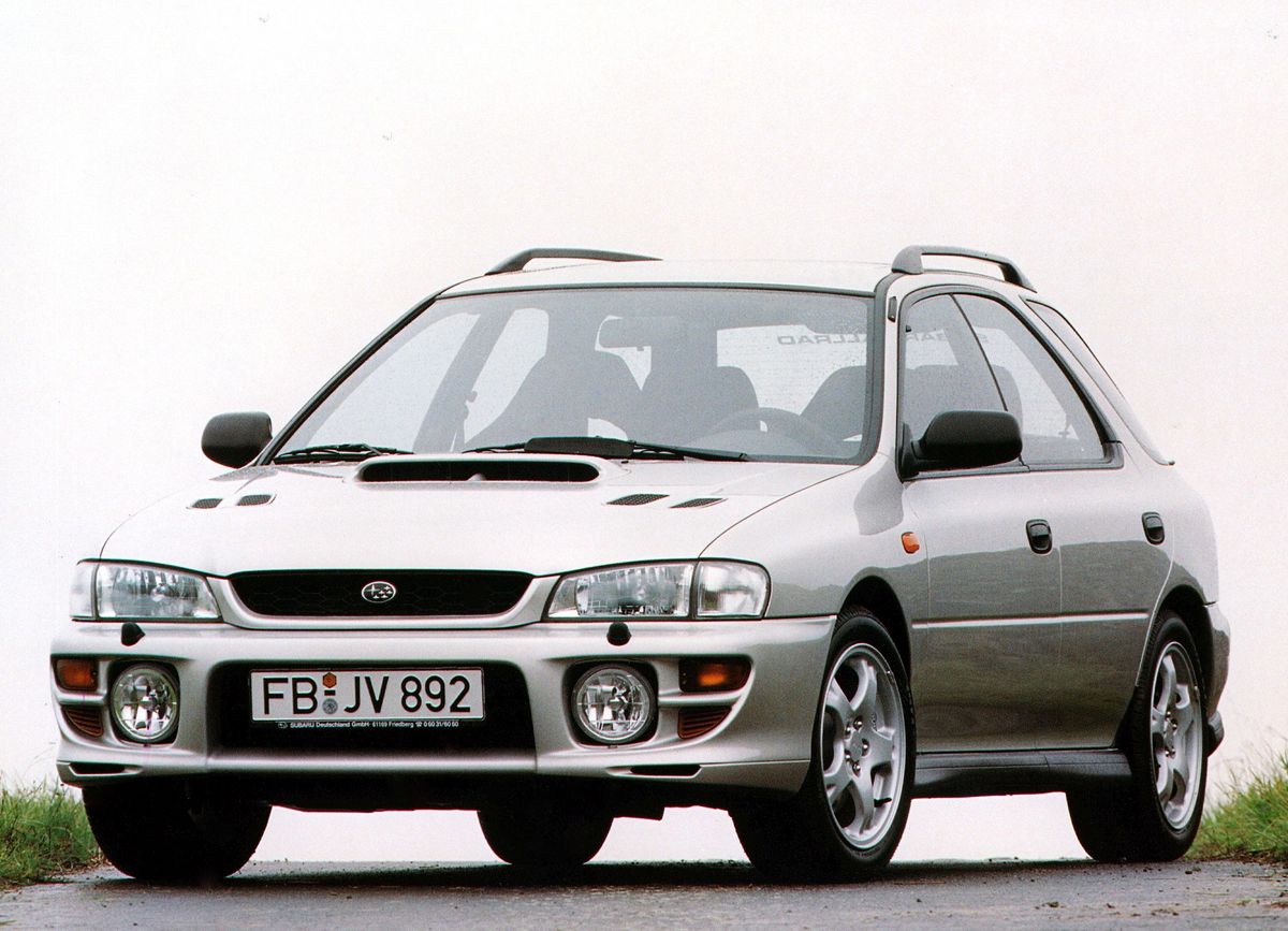 Subaru Impreza 1992. Carrosserie, extérieur. Break 5-portes, 1 génération