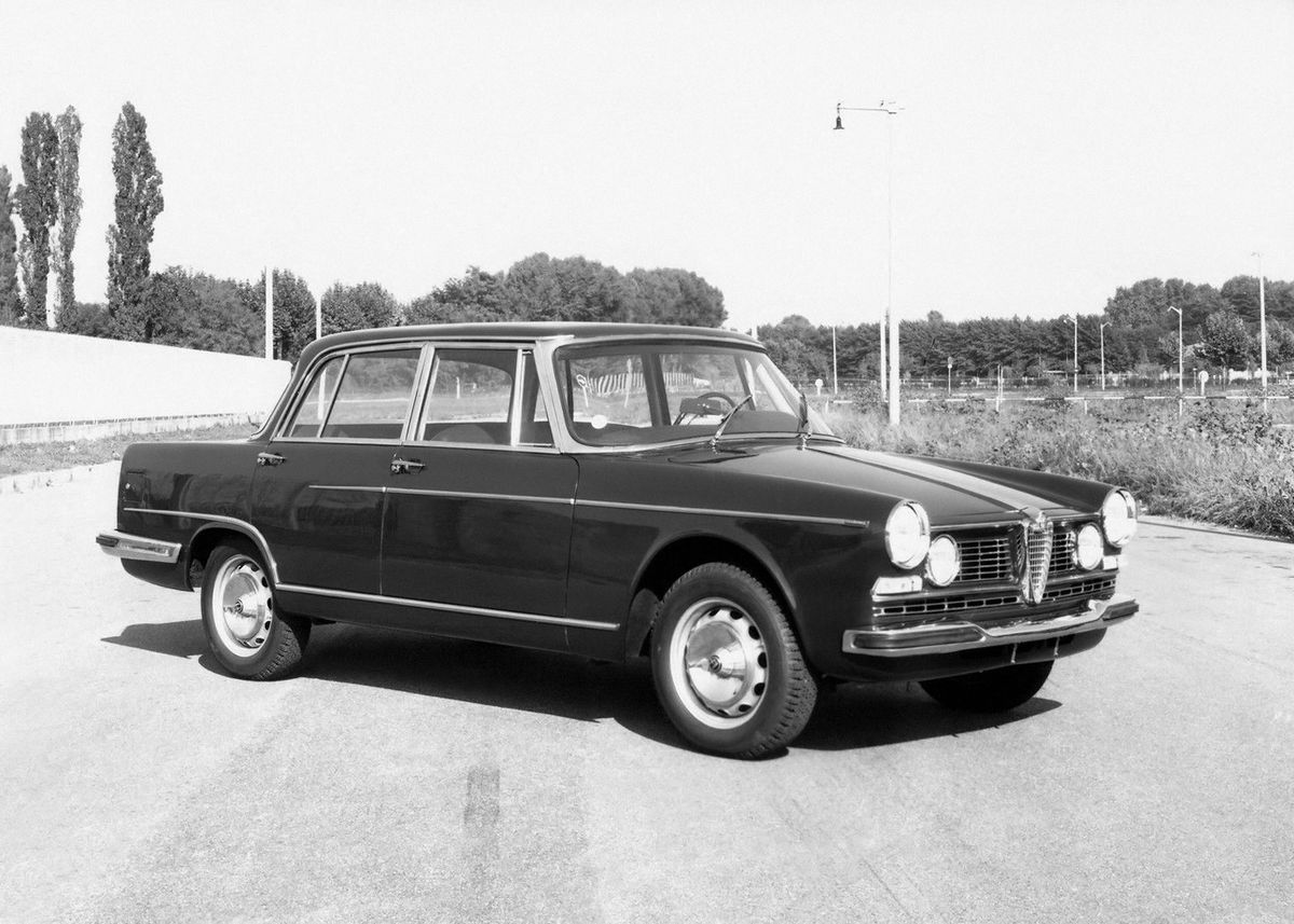 Alfa Romeo 2600 1961. Bodywork, Exterior. Sedan, 1 generation