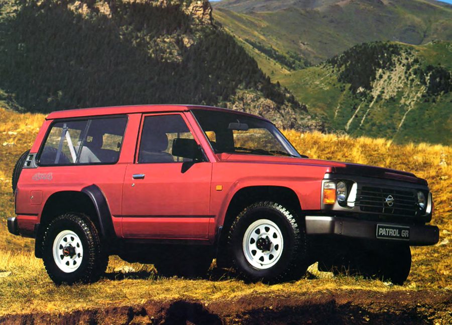 Nissan Patrol 1987. Carrosserie, extérieur. VUS 3-portes, 4 génération