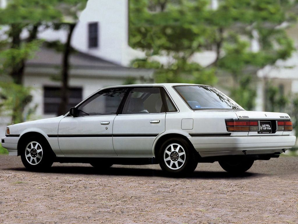 Тойота Виста 1986. Кузов, экстерьер. Седан, 2 поколение
