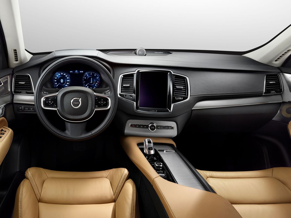 Volvo XC90 2014. Front seats. SUV 5-doors, 2 generation