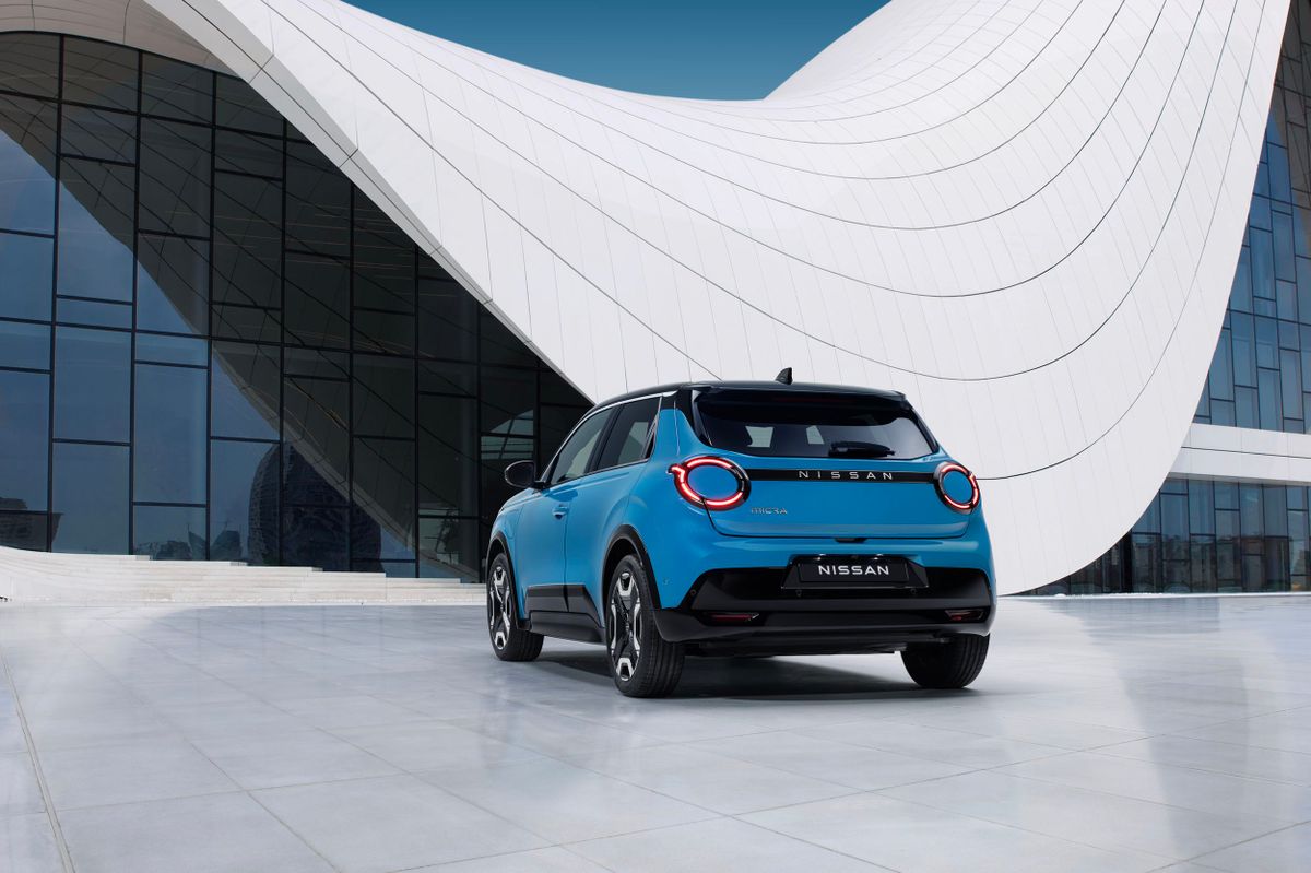 Nissan Micra 2025. Carrosserie, extérieur. Mini 5-portes, 6 génération