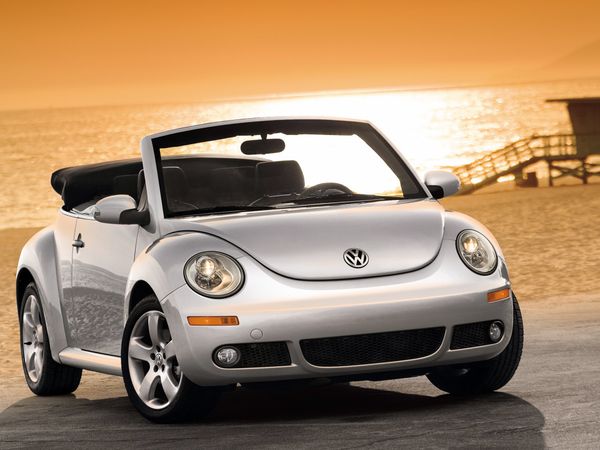 Volkswagen Beetle 2005. Carrosserie, extérieur. Cabriolet, 1 génération, restyling