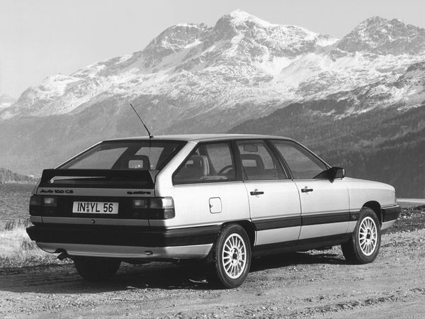 Audi 100 1982. Carrosserie, extérieur. Break 5-portes, 3 génération