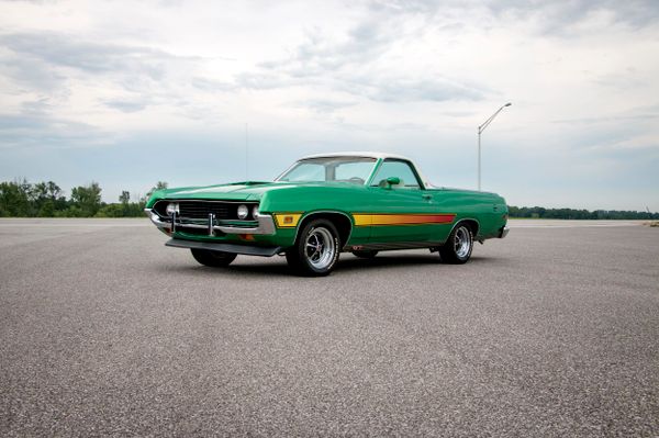 Ford Ranchero 1970. Carrosserie, extérieur. Pick-up, 5 génération