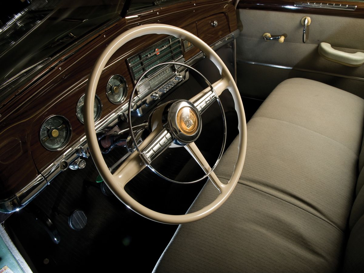Plymouth Special DeLuxe 1949. Front seats. Sedan, 1 generation