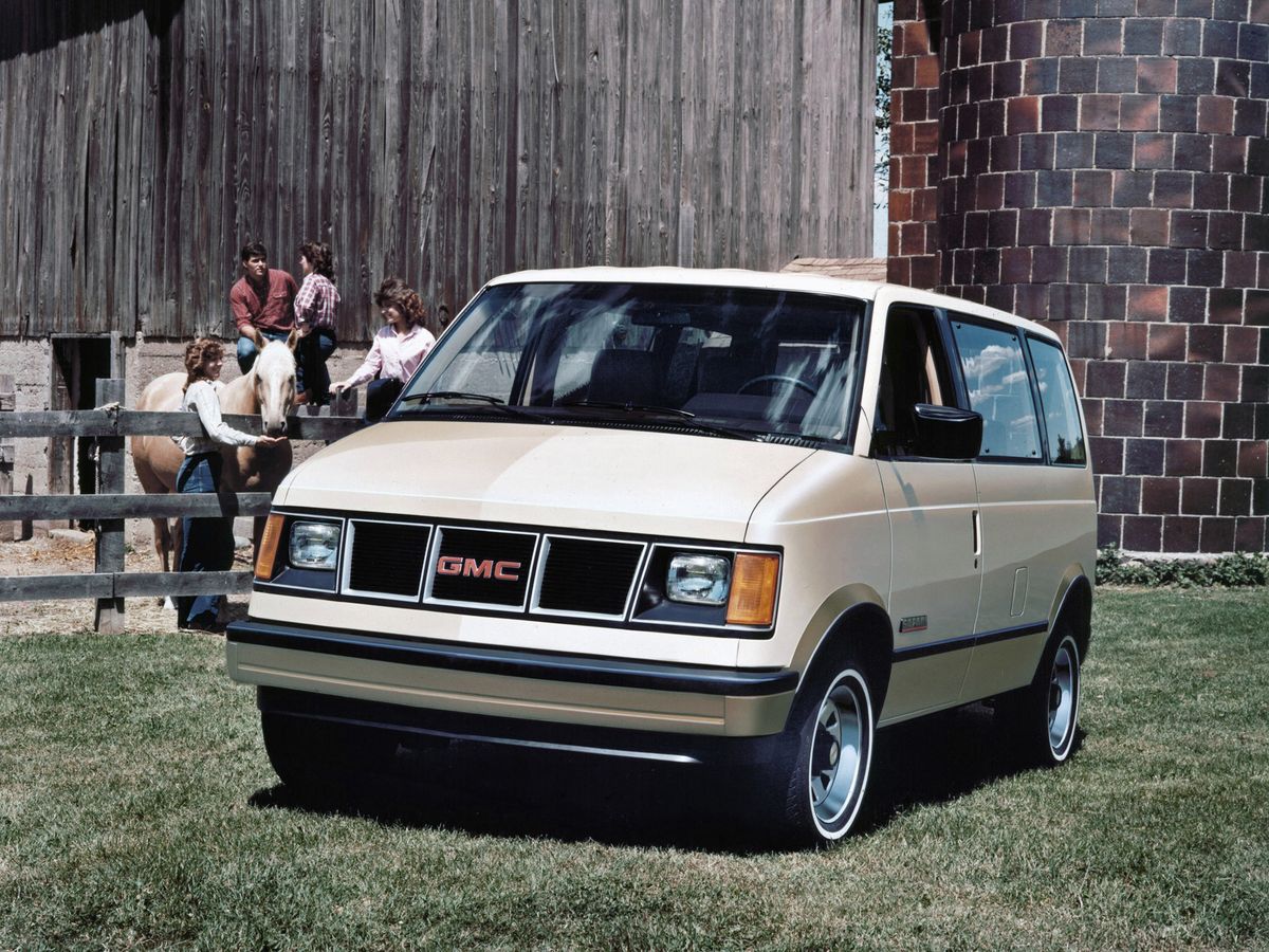 GMC Safari 1985. Carrosserie, extérieur. Monospace, 1 génération
