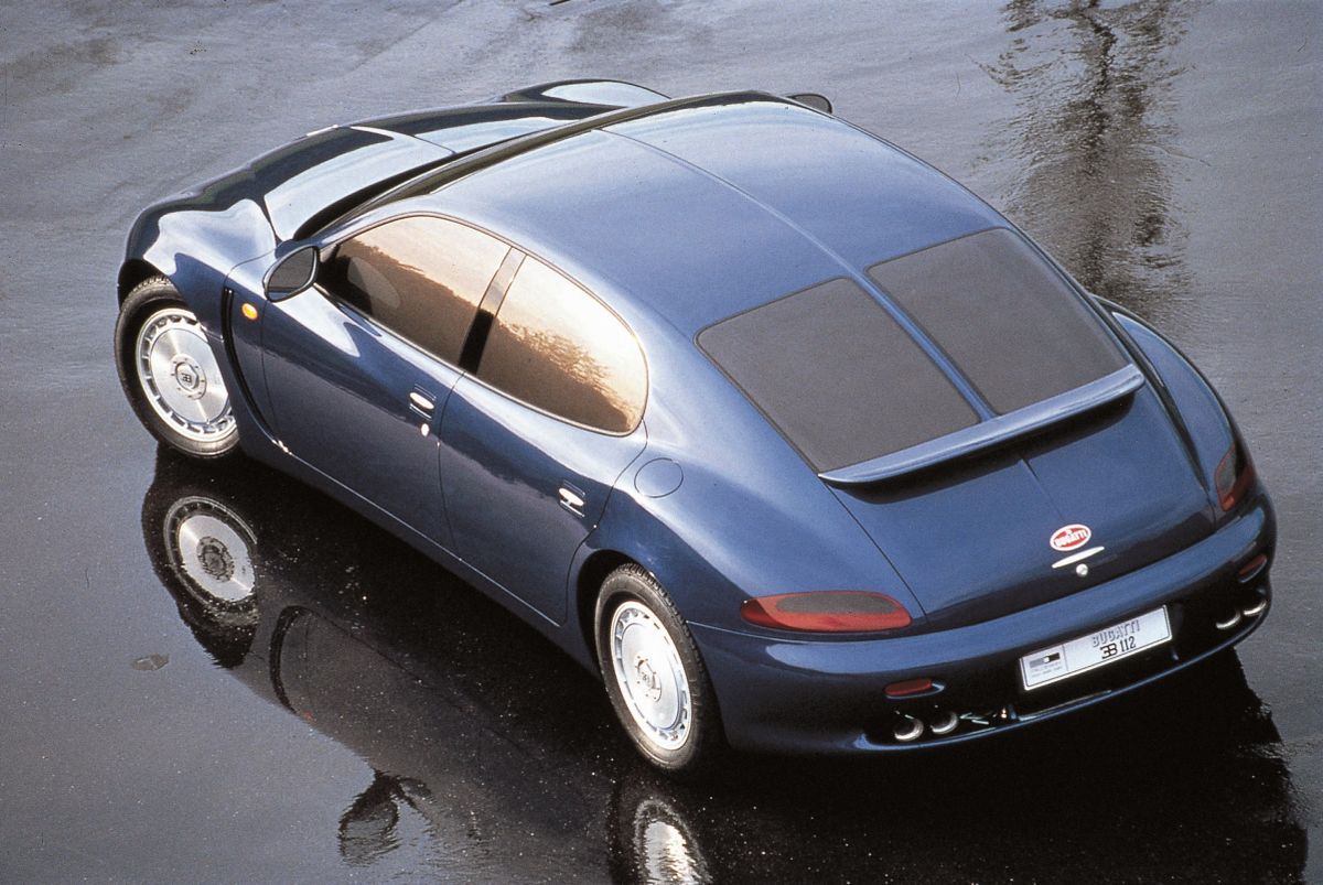 בוגאטי  EB 112 ‏1993. מרכב, צורה. פאסטבק, 1 דור
