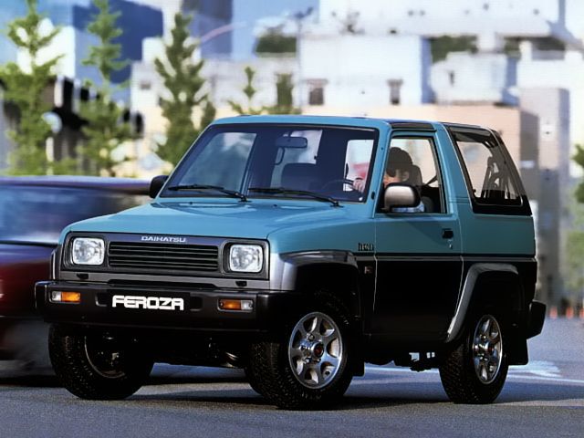 Daihatsu Feroza 1989. Carrosserie, extérieur. VUS 3-portes, 1 génération