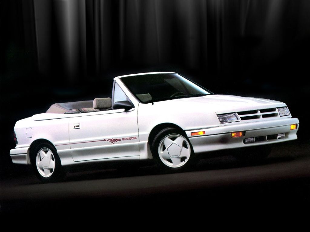 Dodge Shadow 1986. Bodywork, Exterior. Cabrio, 1 generation