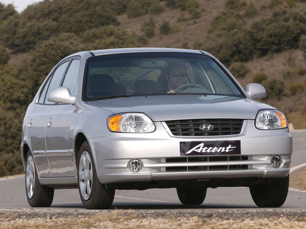 Hyundai Accent 2003. Carrosserie, extérieur. Hatchback 5-portes, 2 génération, restyling