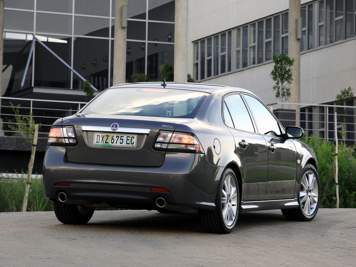 Saab 9-3 2007. Carrosserie, extérieur. Berline, 2 génération, restyling