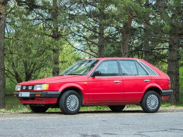 Mazda Familia 1989. Carrosserie, extérieur. Hatchback 5-portes, 6 génération
