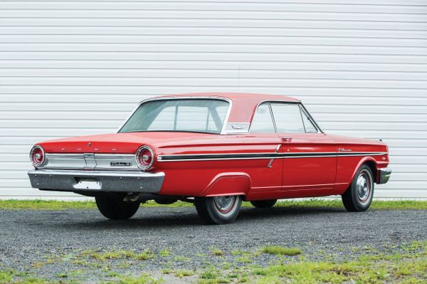 Ford Fairlane 1962. Carrosserie, extérieur. Coupé sans montants, 4 génération