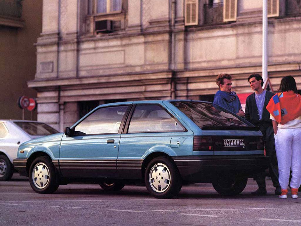 Isuzu Gemini 1985. Carrosserie, extérieur. Hatchback 3-portes, 2 génération