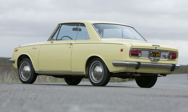 Toyota Corona 1964. Carrosserie, extérieur. Coupé sans montants, 3 génération