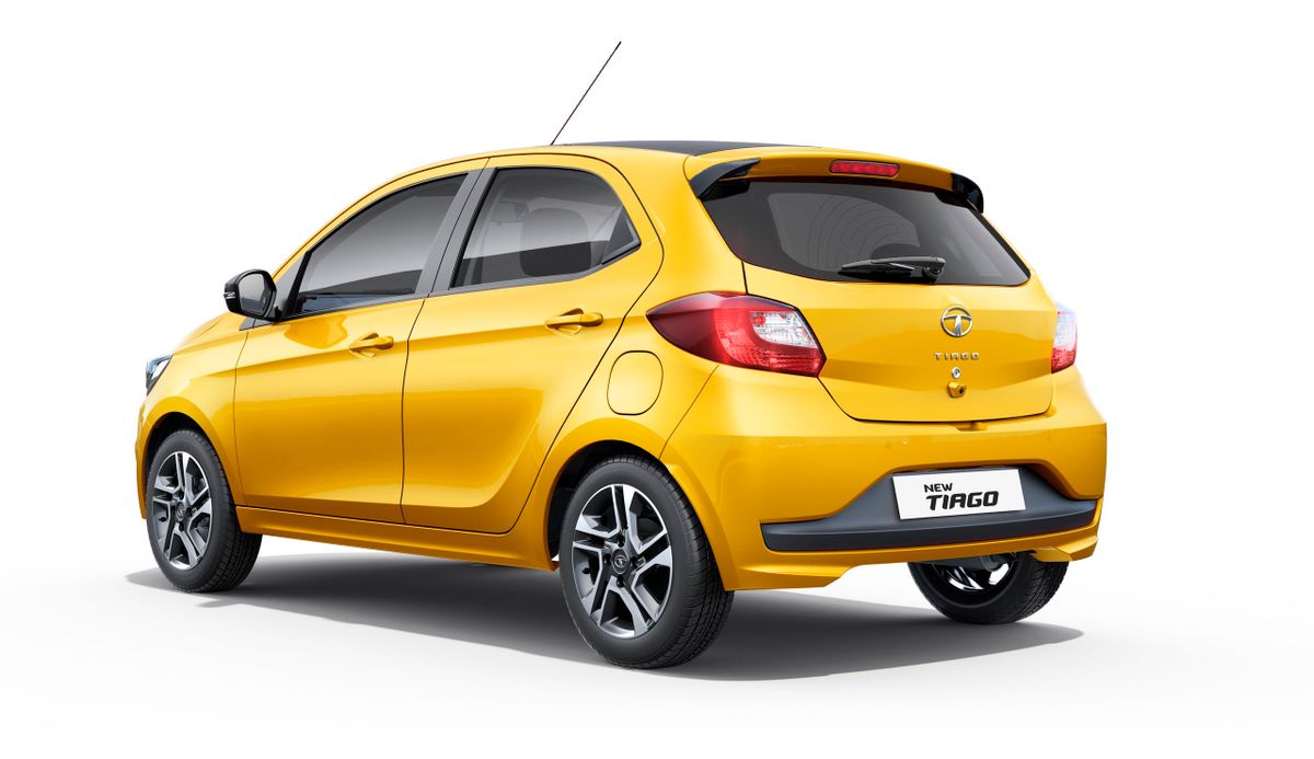 Tata Tiago 2020. Кузов, экстерьер. Мини 5 дверей, 1 поколение, рестайлинг