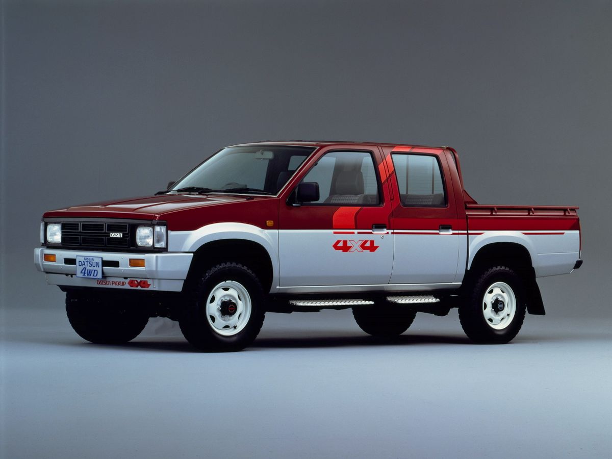 Nissan Pick Up 1985. Carrosserie, extérieur. 2 pick-up, 1 génération
