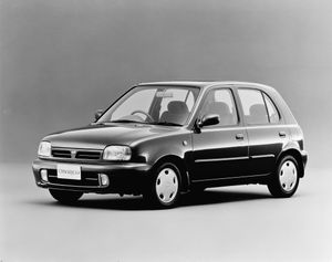 Nissan March 1992. Carrosserie, extérieur. Mini 5-portes, 2 génération