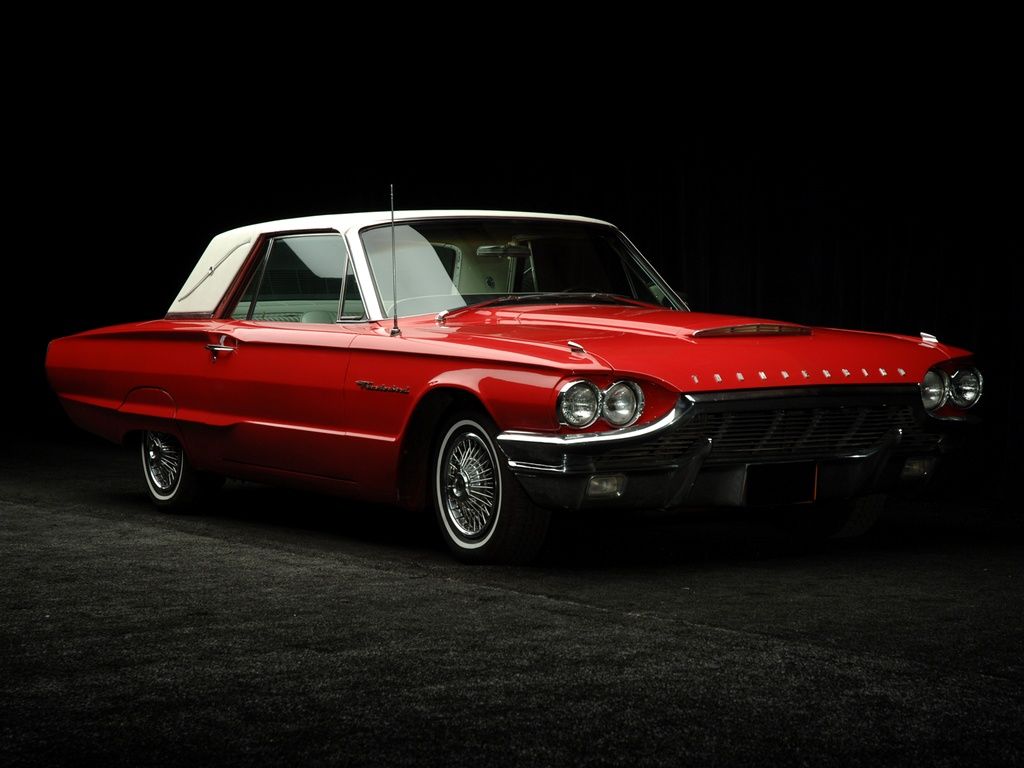 Ford Thunderbird 1964. Carrosserie, extérieur. Coupé sans montants, 4 génération