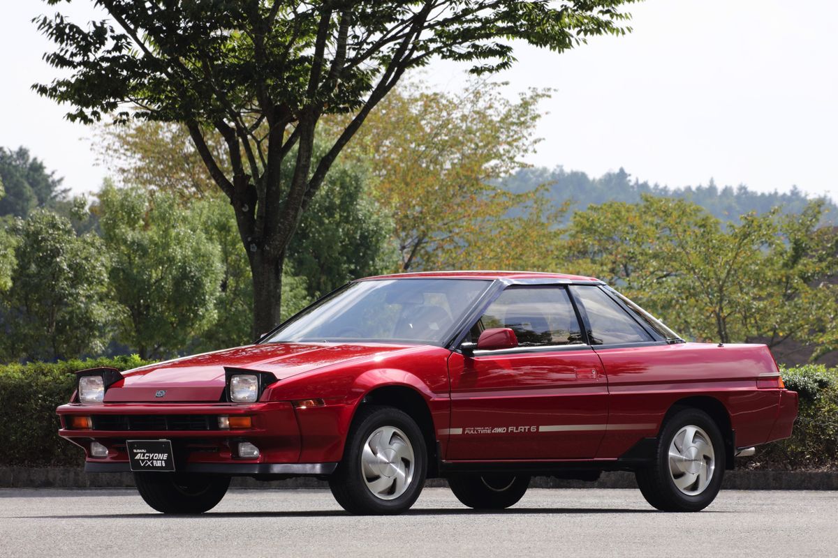 Subaru Alcyone 1985. Carrosserie, extérieur. Coupé, 1 génération