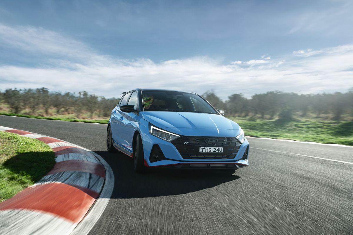 Hyundai i20 N 2024. Кузов, экстерьер. Мини 5 дверей, 1 поколение, рестайлинг