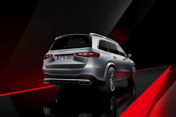 Mercedes GLS AMG 2023. Carrosserie, extérieur. VUS 5-portes, 2 génération, restyling