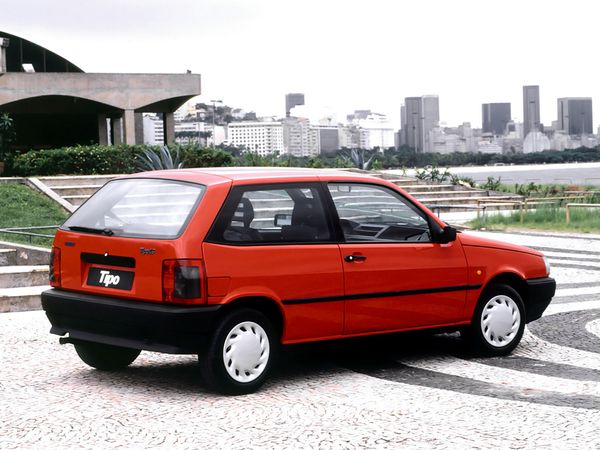 Fiat Tipo 1987. Carrosserie, extérieur. Mini 3-portes, 1 génération