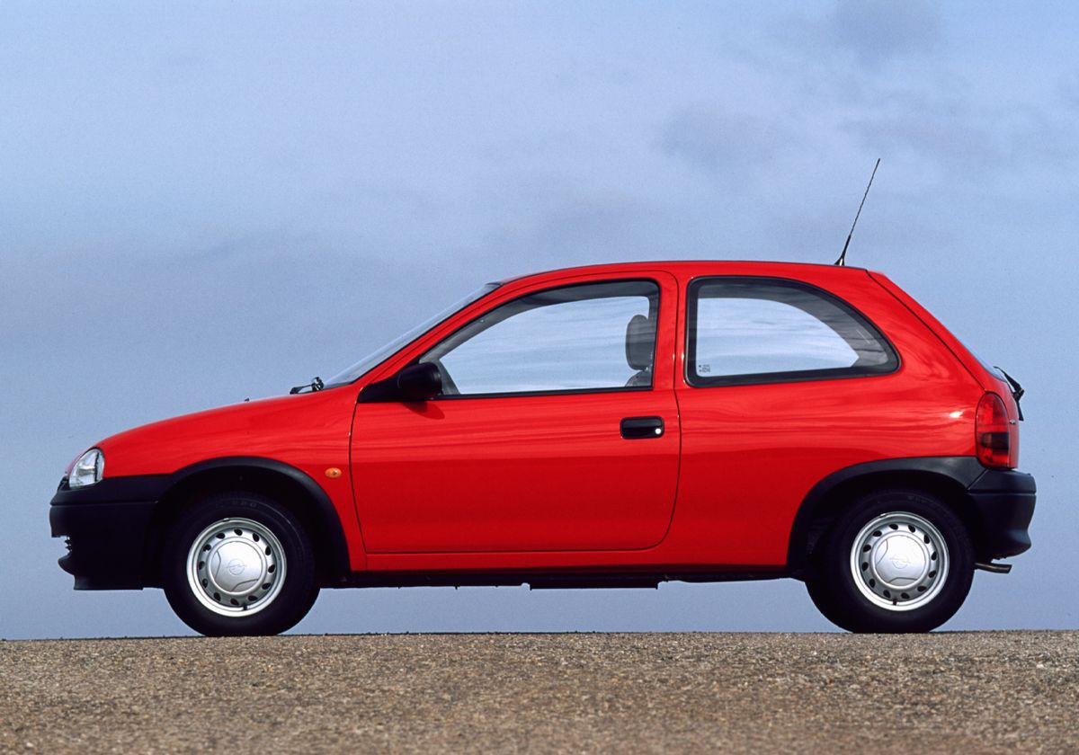 Opel Vita 1995. Carrosserie, extérieur. Mini 3-portes, 2 génération