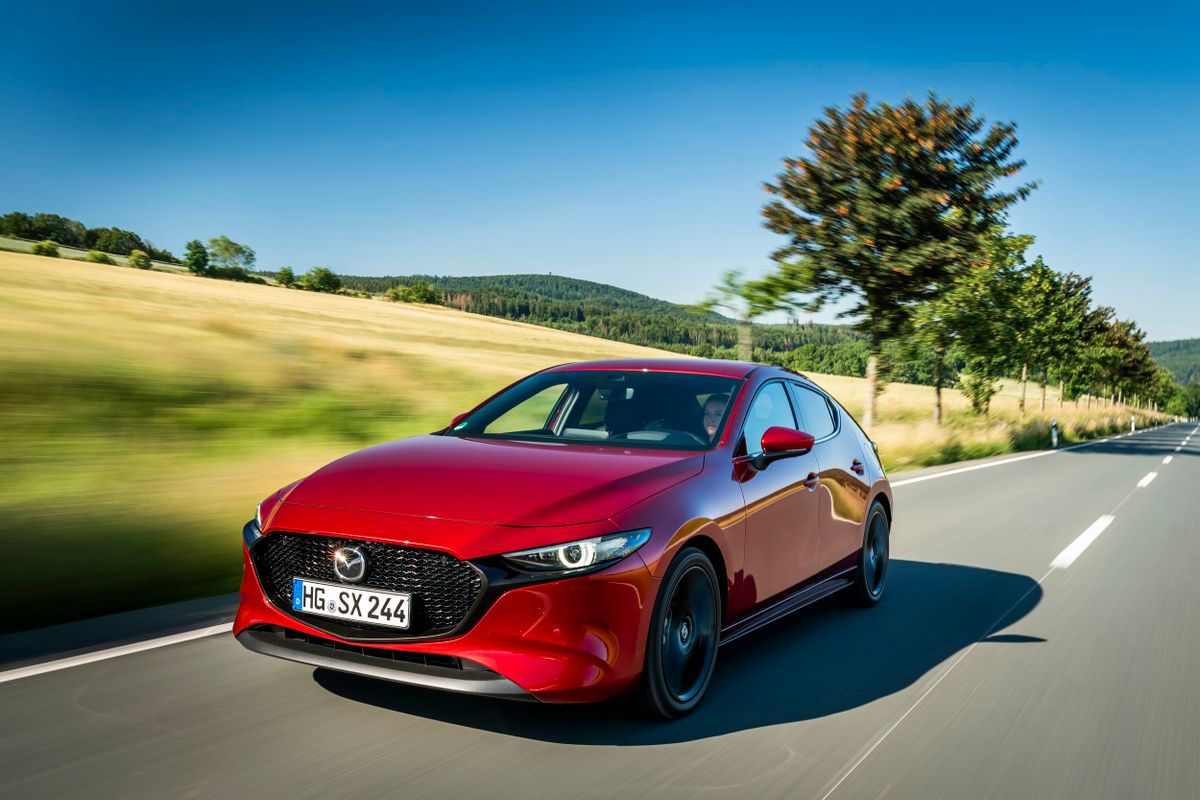 Mazda 3 2018. Кузов, экстерьер. Хэтчбек 5 дв., 4 поколение