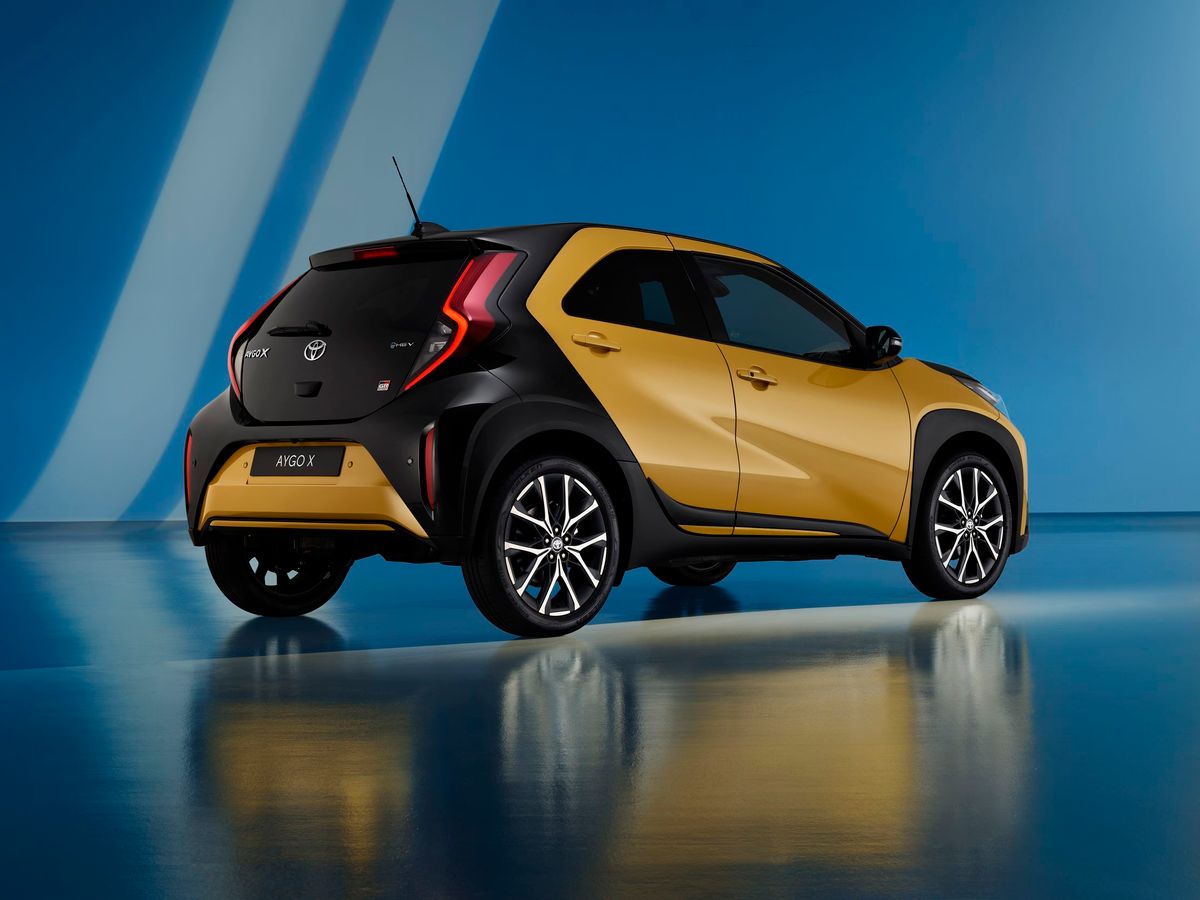 Toyota Aygo 2025. Кузов, экстерьер. Мини 5 дверей, 3 поколение, рестайлинг