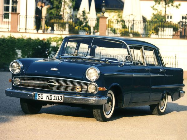 Opel Kapitan 1959. Bodywork, Exterior. Sedan, 4 generation