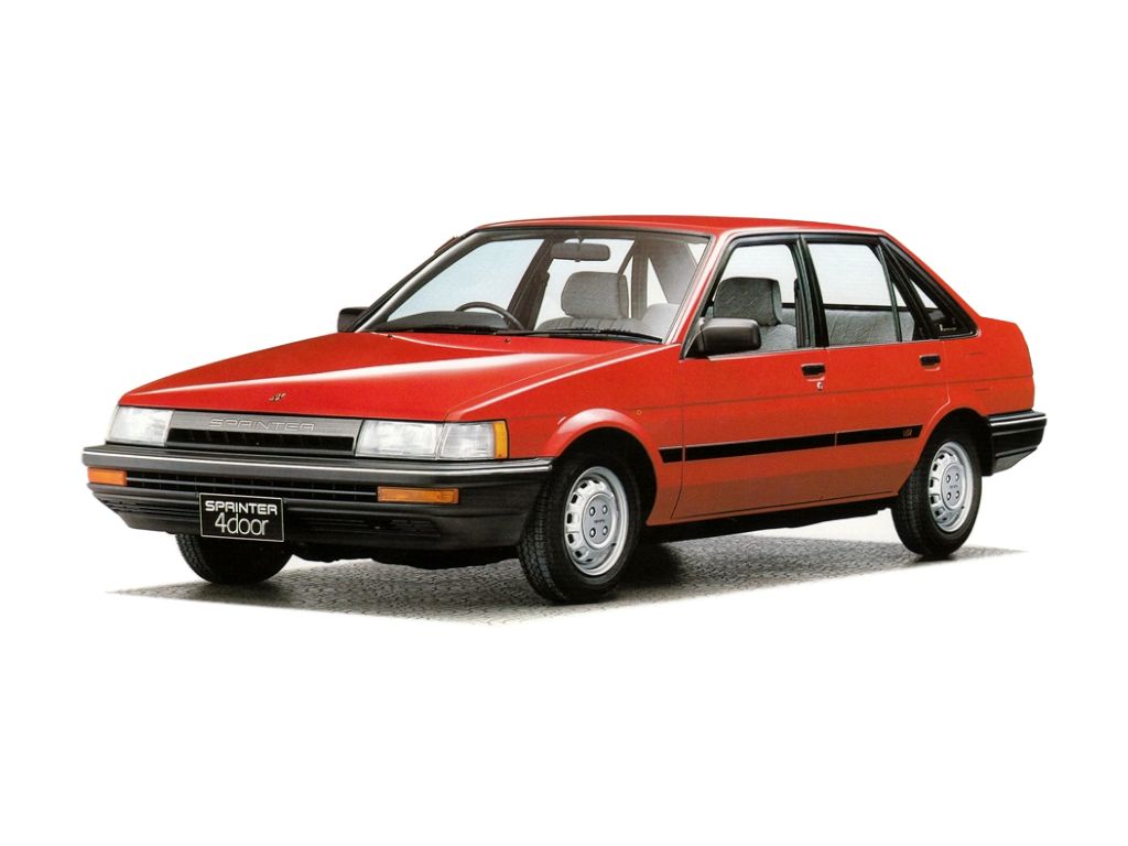 Toyota Sprinter 1983. Carrosserie, extérieur. Berline, 5 génération