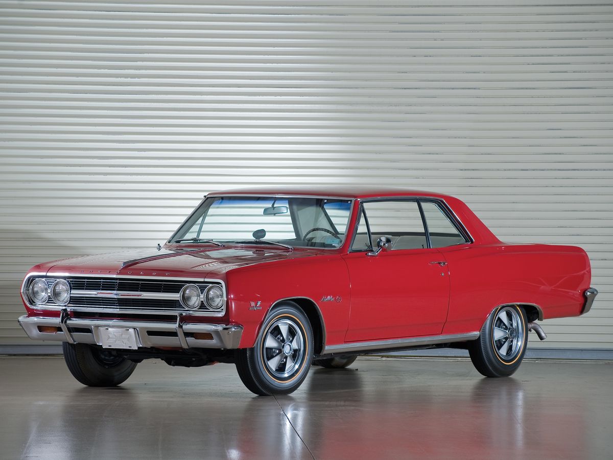 Chevrolet Chevelle 1963. Carrosserie, extérieur. Coupé sans montants, 1 génération