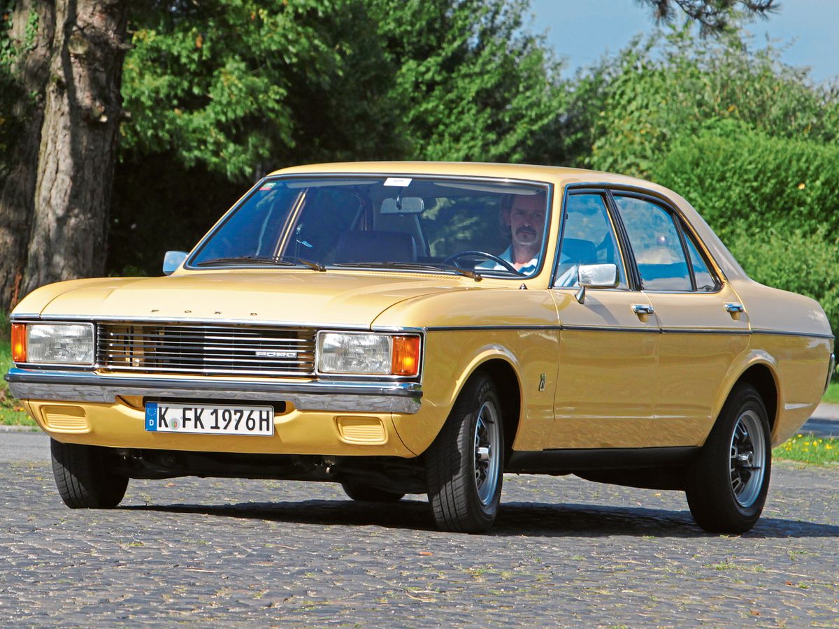 Ford Granada 1972. Carrosserie, extérieur. Berline, 1 génération