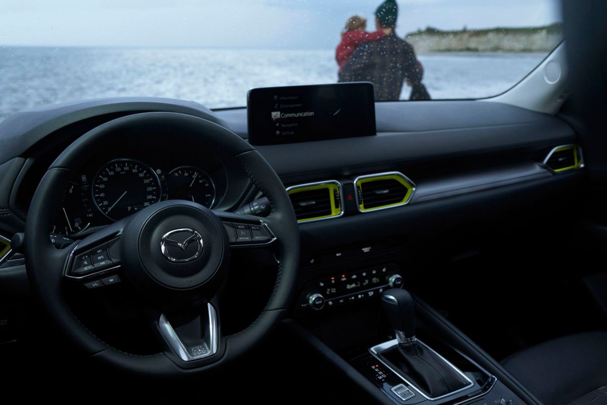Mazda CX-5 2021. Dashboard. SUV 5-door, 2 generation, restyling 1