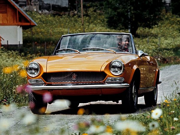 Fiat 124 Sport Spider 1966. Bodywork, Exterior. Cabrio, 1 generation