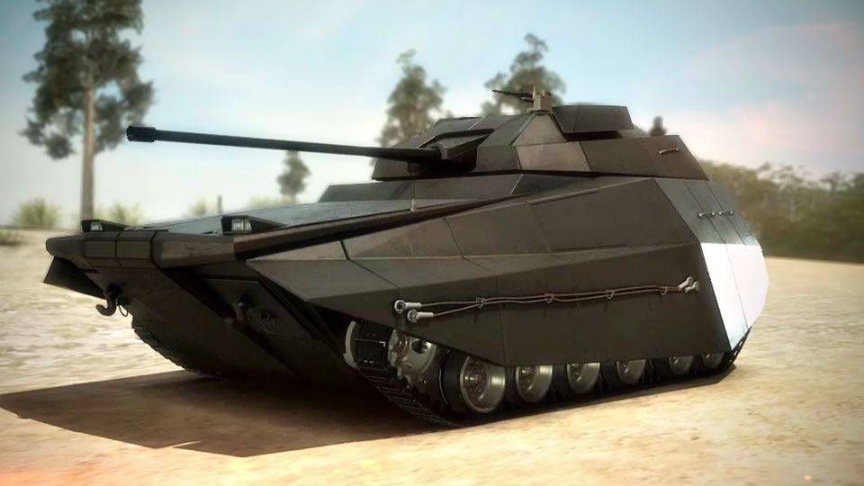 Carmel is the armored fighting vehicle of the future.