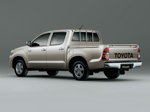 Toyota Hilux 2011. Bodywork, Exterior. Pickup double-cab, 7 generation, restyling 2