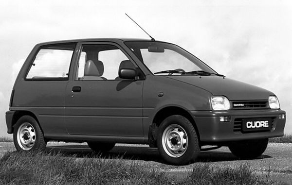 Daihatsu Cuore 1990. Carrosserie, extérieur. Mini 3-portes, 3 génération