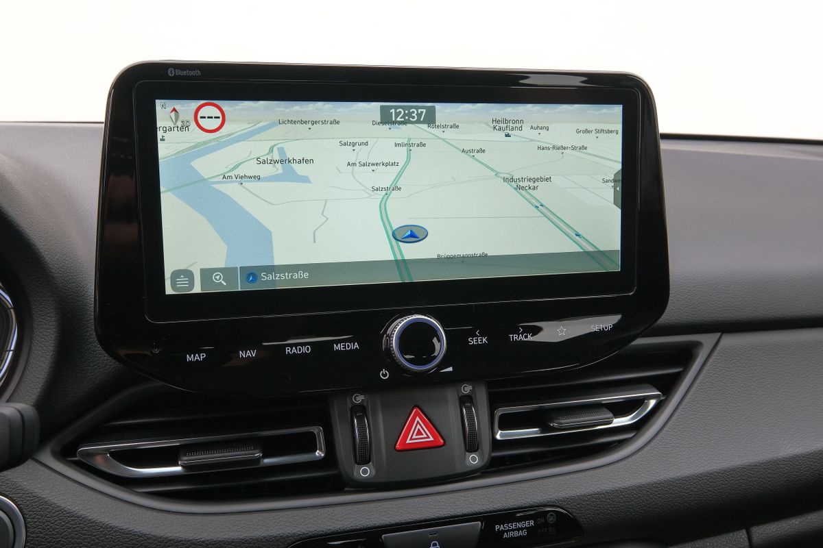 Hyundai i30 2020. Système de navigation. Break 5-portes, 3 génération, restyling 2